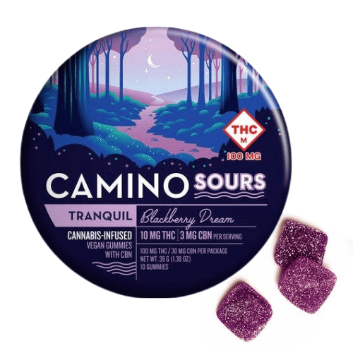 10:3 Blackberry CBN Edibles by Camino - Kiva, $19.00