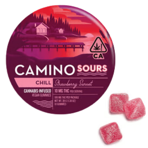 Strawberry Sunset Edibles by Camino - Kiva, $17.00